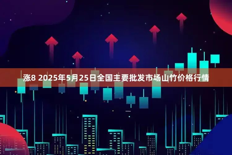 涨8 2025年5月25日全国主要批发市场山竹价格行情