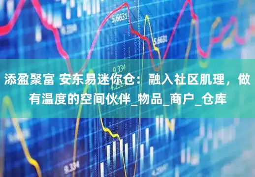 添盈聚富 安东易迷你仓：融入社区肌理，做有温度的空间伙伴_物品_商户_仓库