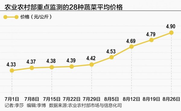 乐红网 菜价悄然上涨，极端天气如何影响“蔬果自由”？
